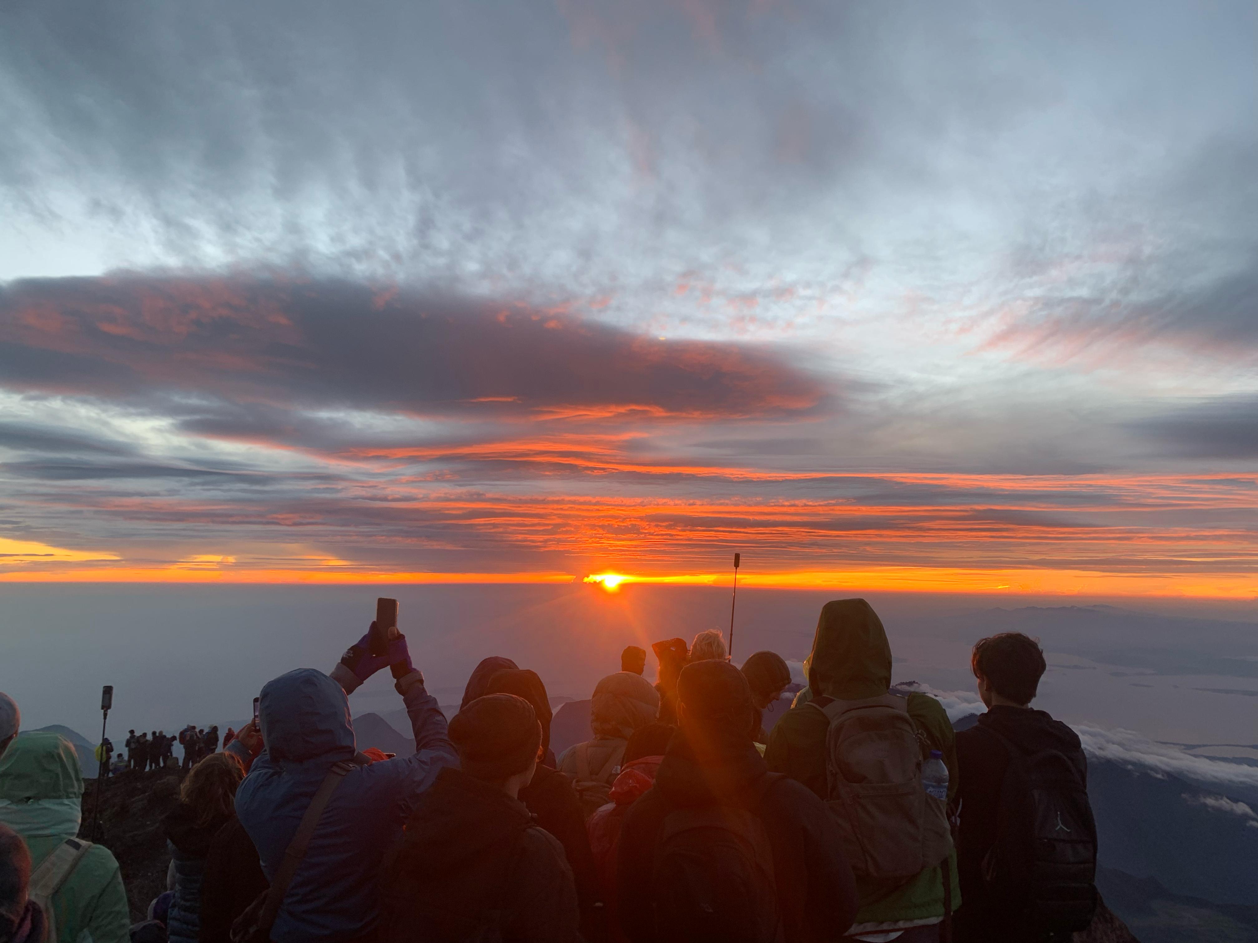 gallery climb rinjani