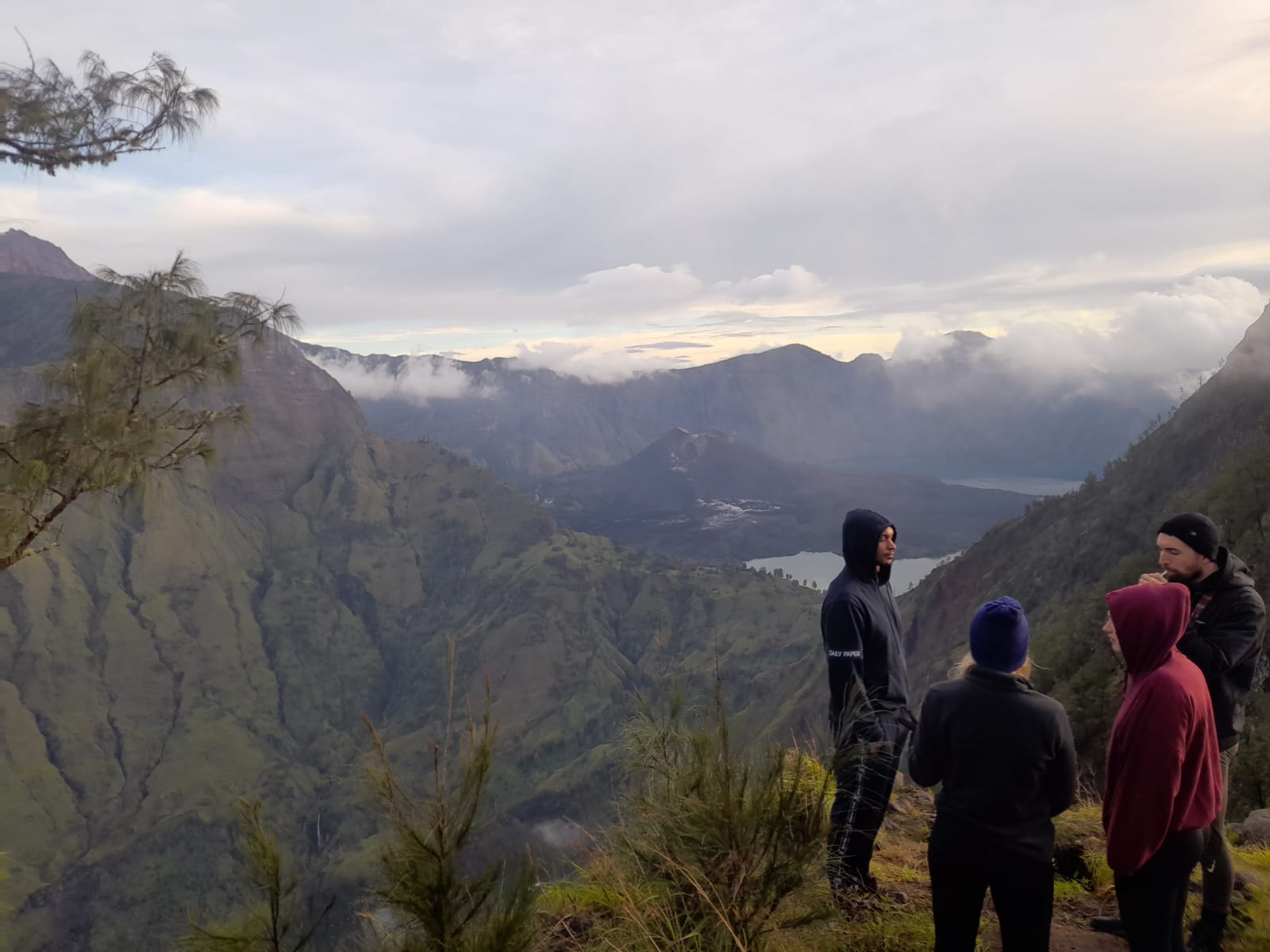 gallery climb rinjani