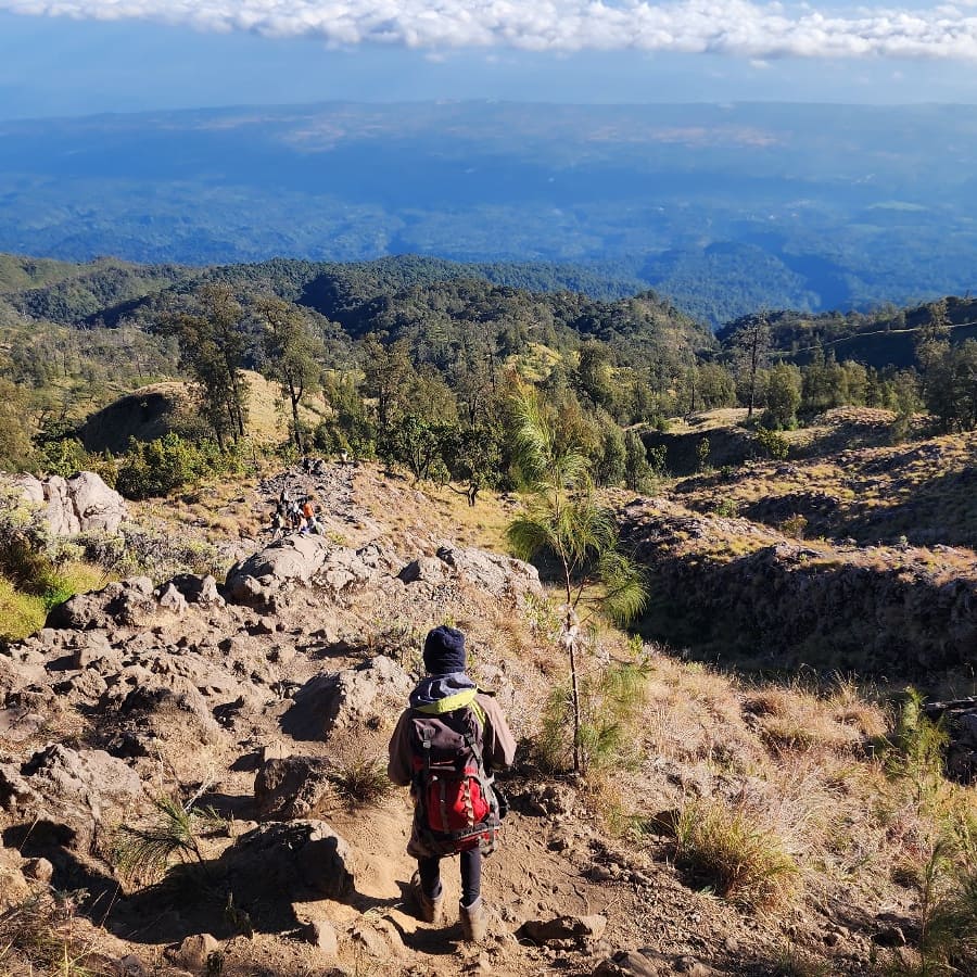 gallery climb rinjani