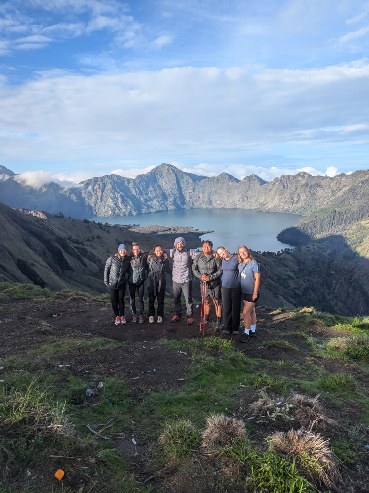 gallery climb rinjani
