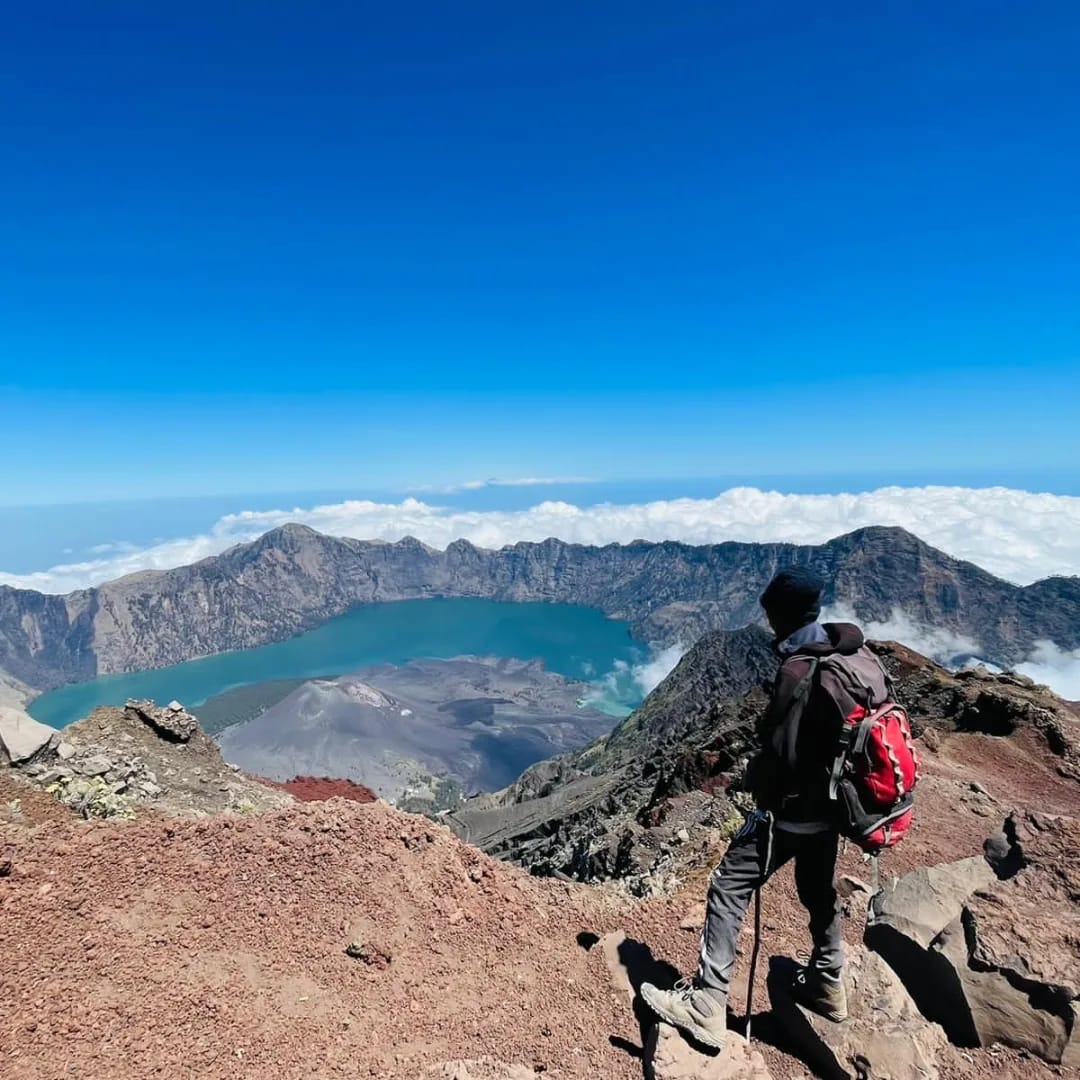 gallery climb rinjani