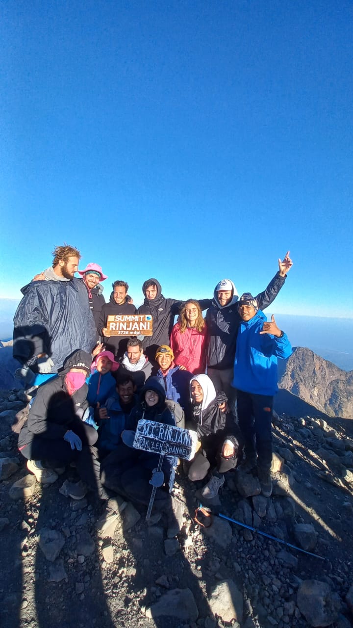 gallery climb rinjani